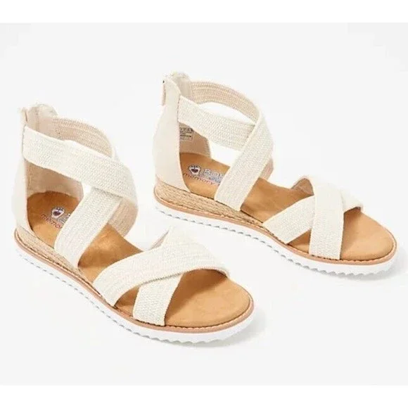 skechers desert kiss stretch strap sandals desert nights